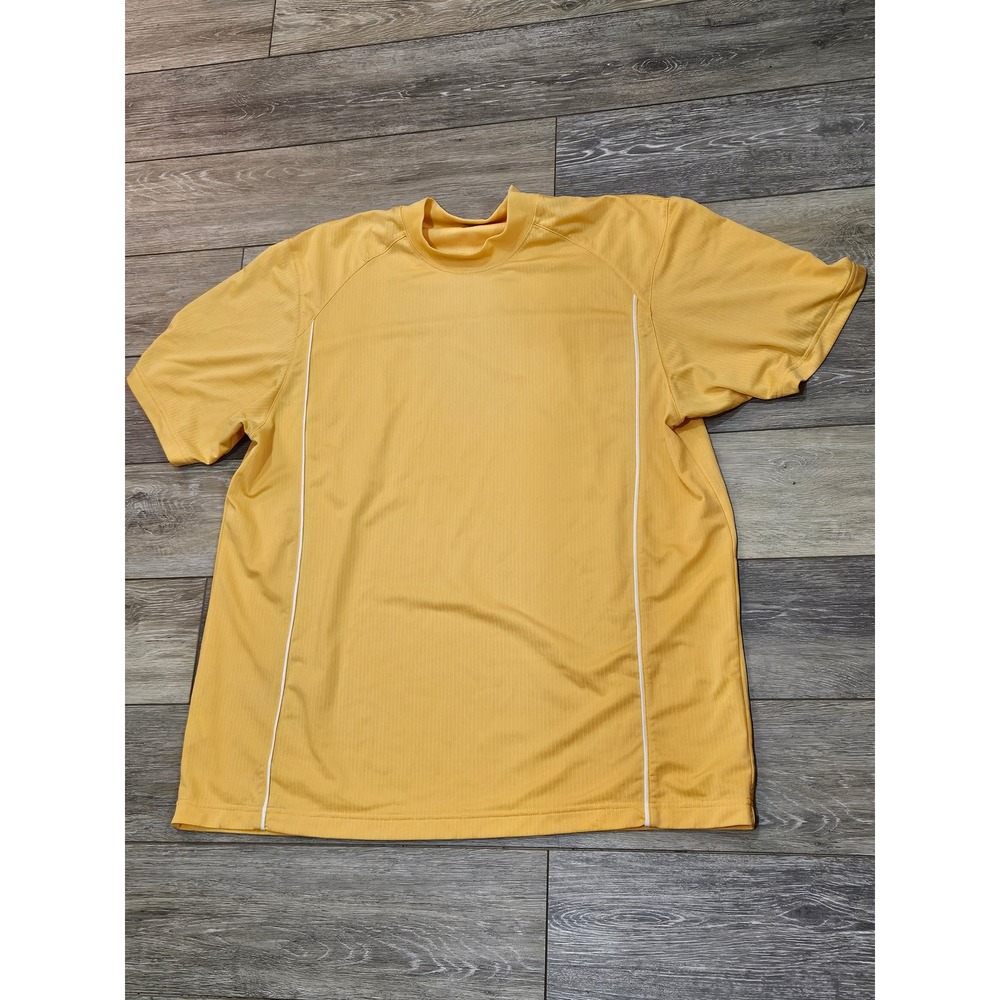 Ping Collection Performance Dynamics Yellow Golf Shirt Mens XXL Short Sleeve